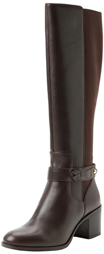 Geox D New ASHEEL Knee High Boot, Coffee, 39 EU von Geox