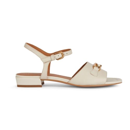 Geox D New ERAKLIA 15 Flat Sandal, LT Sand, 39 EU Geox D New ERAKLIA 15 Flat Sandal, LT Sand, 39 EU von Geox