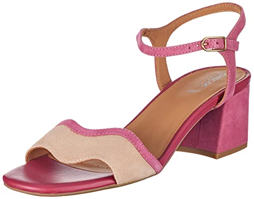 Geox D New ERAKLIA 50 Sandal, Cyclamen/Nude, 35 EU von Geox