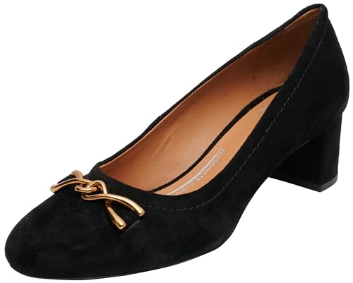 Geox Mädchen D Pheby 50 A Pump, Schwarz, 36 EU von Geox