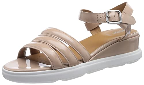 Geox D PISA Sandal, Nude, 40 EU von Geox