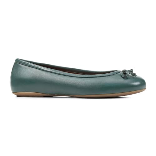 Geox D Palmaria B Ballet Flat, DK Green, 41 EU von Geox