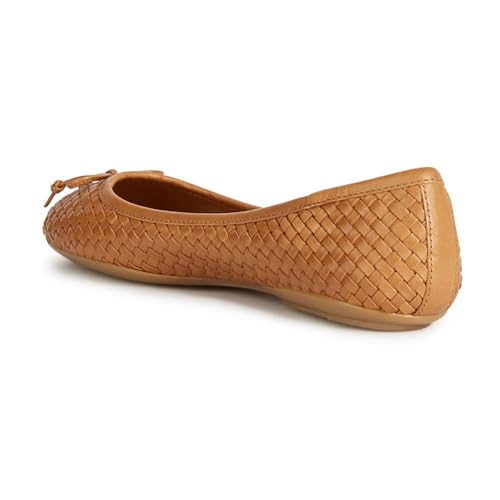 Geox D Palmaria Ballet Flat, Brown, 37.5 EU von Geox