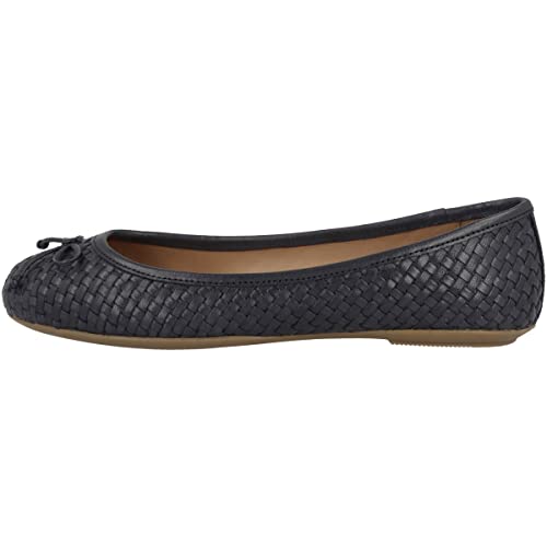 Geox D Palmaria Ballet Flat, Navy, 38.5 EU von Geox