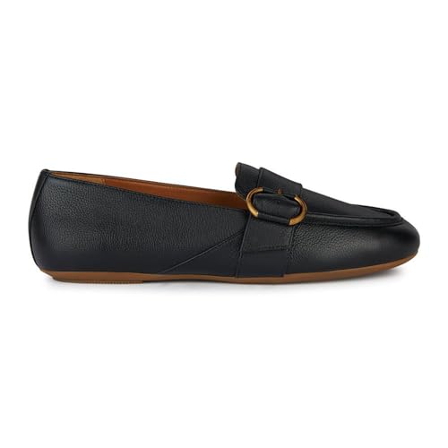 Geox D Palmaria G Loafer, Black, 41 EU von Geox