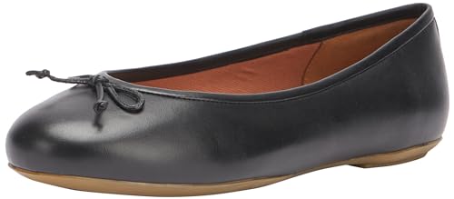 Geox D Palmaria H Ballet Flat, Black, 35 EU von Geox