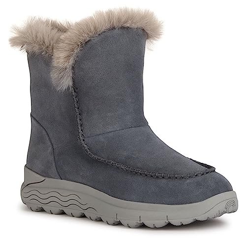 Geox D SPHERICA 4X4 B ABX Ankle Boot, DK Stone, 38 EU von Geox