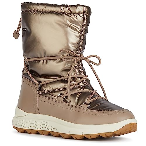 Geox D SPHERICA 4X4 B ABX Ankle Boot, DK Taupe, 36 EU von Geox