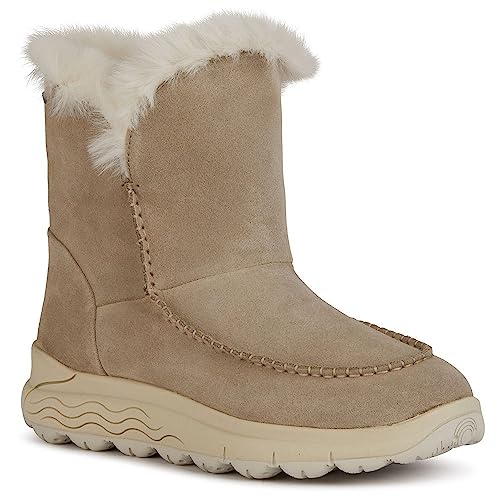 Geox D SPHERICA 4X4 B ABX Ankle Boot, Sand, 35 EU von Geox