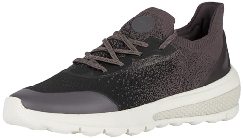 Geox D SPHERICA ACTIF B Sneaker, Black/Anthracite, 39 EU von Geox