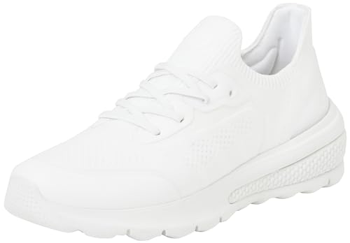 Geox Damen D Spherica Actif C Sneaker, Weiß, 38 EU Geox Damen D Spherica Actif C Sneaker, Weiß, 38 EU von Geox