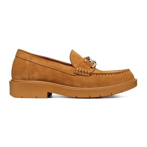 Geox D SPHERICA EC1 Loafer, Cognac, 39 EU von Geox