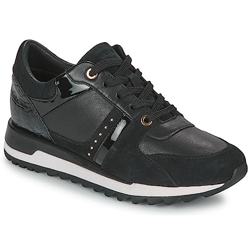 Geox D TABELYA B Sneaker, Black, 39 EU von Geox