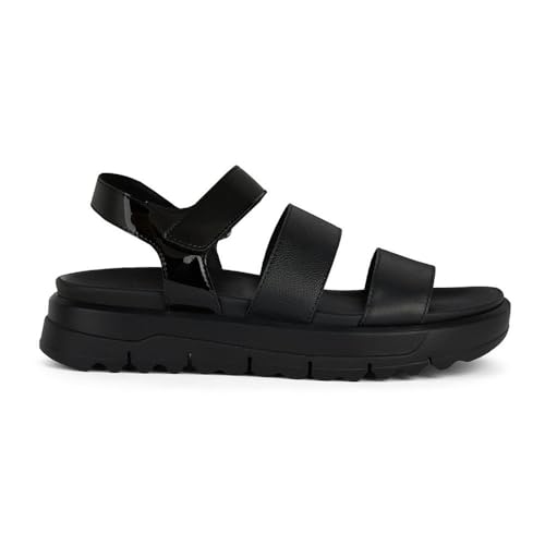 Geox D XAND 2.1S B Slide Sandal, Black, 40 EU von Geox