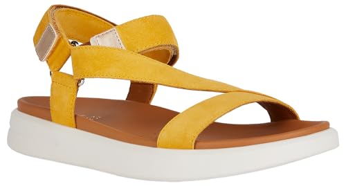 Geox D XAND 2S B Sport Sandal, Yellow/LT Gold, 41 EU von Geox