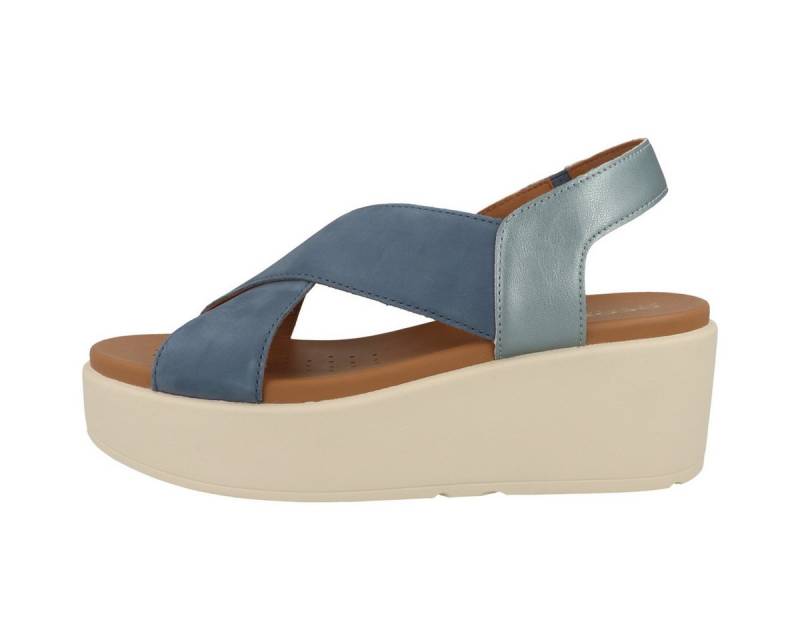 Geox D Xand 2.2S B Damen Keilsandalette Pumps, Wedges, Sandalette, Keilabsatz, Sandale von Geox