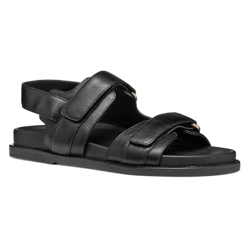 Geox Damen D ADELASH C Slide Sandal, Black, 38 EU von Geox