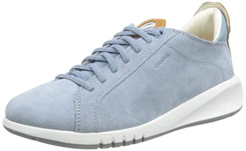 Geox Damen D AERANTIS Sneaker, LT Sky/Camel, 42 EU Geox Damen D AERANTIS Sneaker, LT Sky/Camel, 42 EU von Geox