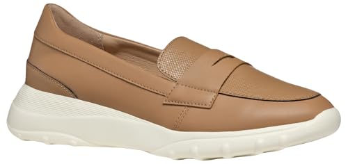 Geox Damen D ALLENIEE A Moccasin, Beige, 38 EU Geox Damen D ALLENIEE A Moccasin, Beige, 38 EU von Geox