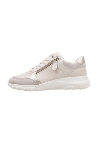 Geox Damen D ALLENIEE B Sneaker, Papyrus, 38 EU von Geox