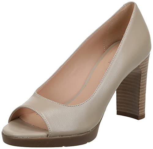 Geox Damen D Annya High Sandal Schuhe,Beige,40 EU von Geox