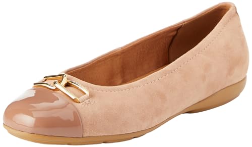 Geox Damen D ANNYTAH A Ballet Flat, Nude, 39.5 EU von Geox