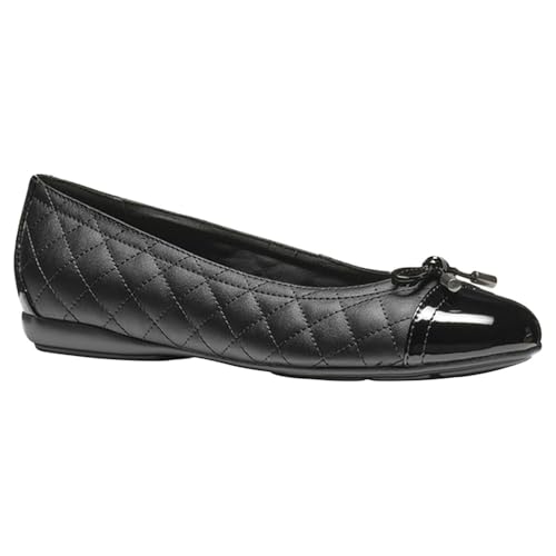 Geox Damen D ANNYTAH B Ballet Flat, Black, 39 EU von Geox