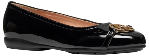 Geox Damen D ANNYTAH Ballet Flat, Black, 40 EU Geox Damen D ANNYTAH Ballet Flat, Black, 40 EU von Geox