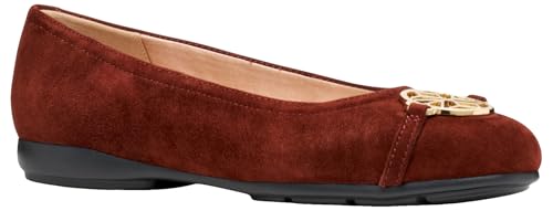 Geox Damen D ANNYTAH Ballet Flat, Brown, 36 EU Geox Damen D ANNYTAH Ballet Flat, Brown, 36 EU von Geox