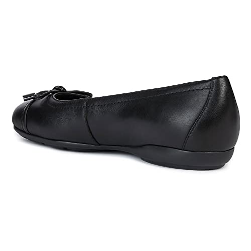 Geox Damen D Annytah D Geschlossene Ballerinas, Schwarz, 38 EU von Geox