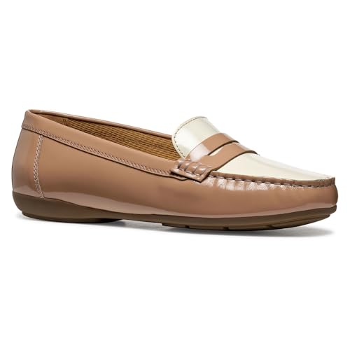 Geox Damen D ANNYTAH MOC A Moccasin, Beige/Papyrus, 37.5 EU Geox Damen D ANNYTAH MOC A Moccasin, Beige/Papyrus, 37.5 EU von Geox