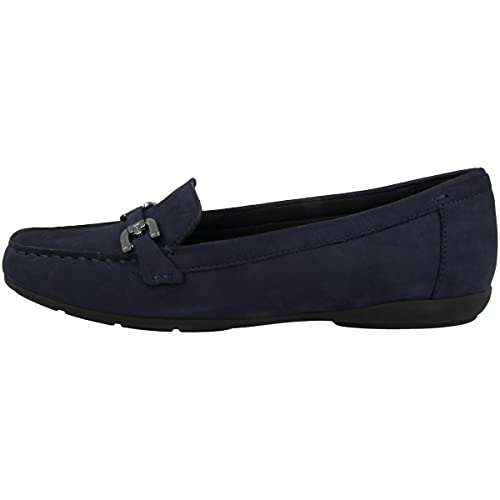 Geox Damen D Annytah Moc A Mokassins, Dk Blue, 36.5 EU von Geox