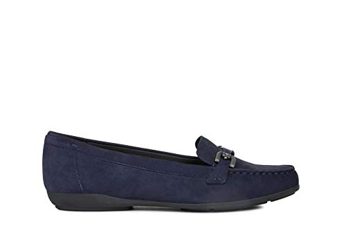 Geox Damen D Annytah Moc A Mokassins, Dk Blue, 38.5 EU von Geox