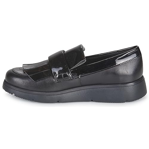 Geox Damen D ARLARA A Moccasin, Black, 37 EU von Geox