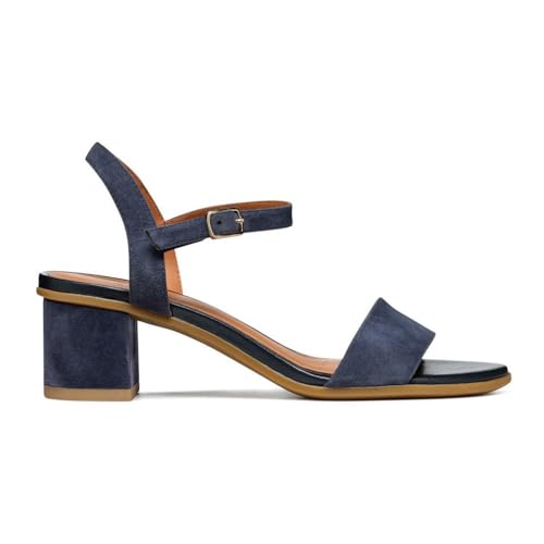 Geox Damen D AURELY 50 B Heeled Sandal, Navy, 35 EU von Geox