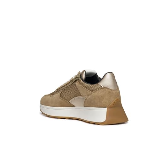 Geox Damen D Amabel B Sneaker, Taupe, 39 EU Geox Damen D Amabel B Sneaker, Taupe, 39 EU von Geox