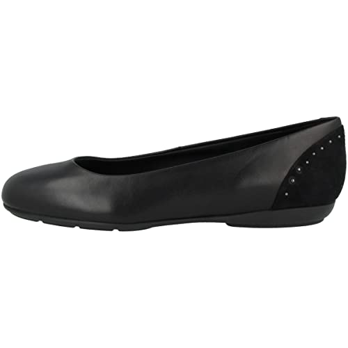 Geox Damen D Annytah Ballerinas, Schwarz, 36.5 EU von Geox