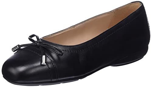 Geox Damen D Annytah C Ballerinas, Schwarz, 40 EU Schmal von Geox