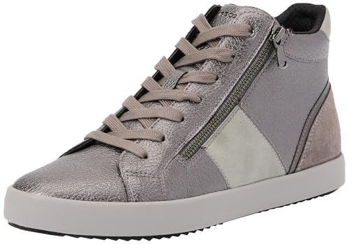Geox Damen D BLOMIEE D Sneaker, DK Grey, 36 EU Geox Damen D BLOMIEE D Sneaker, DK Grey, 36 EU von Geox