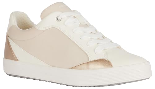 Geox Damen D BLOMIEE E Sneaker, LT Rose/Optic White, 35 EU von Geox