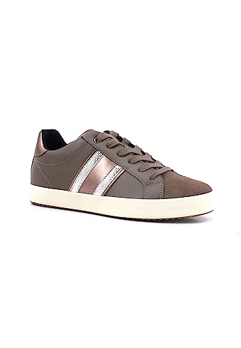 Geox Damen D BLOMIEE F Sneaker, DK Taupe, 37 EU von Geox