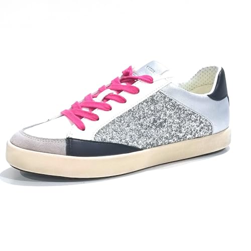 Geox Damen D BLOMIEE I Sneaker, Silver/Rock, 37 EU Geox Damen D BLOMIEE I Sneaker, Silver/Rock, 37 EU von Geox