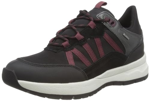 Geox Damen D BRAIES B ABX B Sneaker, Black, 36 EU von Geox