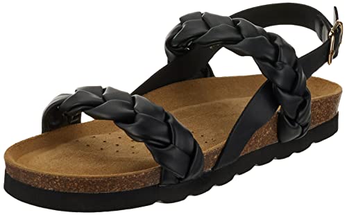 Geox Damen D BRIONIA HIGH Sandal,Schwarz,38 EU von Geox