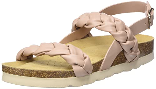 Geox D BRIONIA HIGH Sandal, Nude, 36 EU von Geox