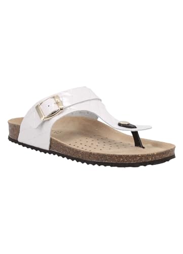 Geox Damen D BRIONIA Sandal, Off White, 37 EU von Geox