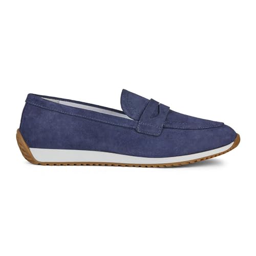 Geox Damen D CALITHE A Loafer, Navy, 35 EU von Geox