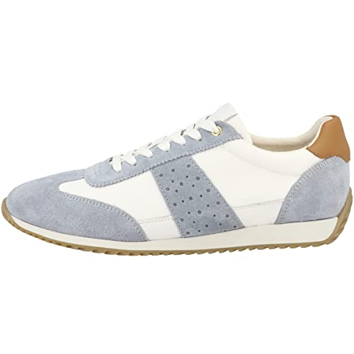 Geox D CALITHE Sneaker, LT Sky/White, 39 EU von Geox