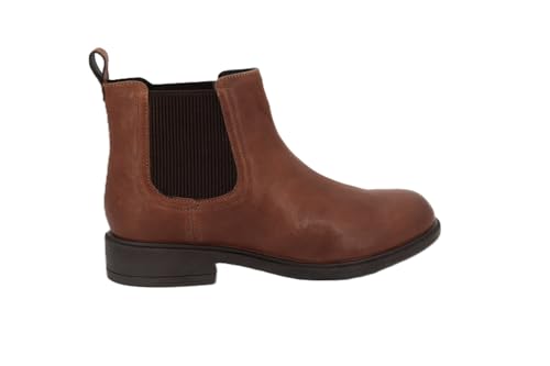 Geox WOMAN D CATRIA ANKLE BOOTS BROWN 38.5_EU von Geox