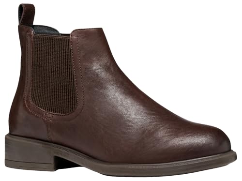 Geox WOMAN D CATRIA ANKLE BOOTS DK BROWN 36.5_EU von Geox